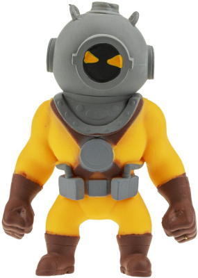 1TOY Т21916_10 Фигурка тянущаяся MONSTER FLEX ДАЙВЕР-ПРИВИДЕНИЕ серия 4 15 см от магазина ДЕТКИ