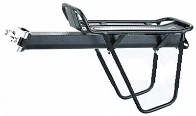 VINCA SPORT H-AL19 Багажник велосипедный 26"/28" консольный прижимная лапка на подседельный штырь Цвет Чёрный от магазина ДЕТКИ