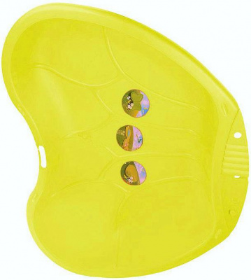 Песочница - бассейн КРЫЛО БАБОЧКИ (Артикул: ПЛ-С1790_YL, Цвет: Жёлтый)