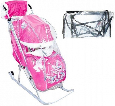 NIKA Д1 Дождевик на санки-коляски в пакете от магазина ДЕТКИ