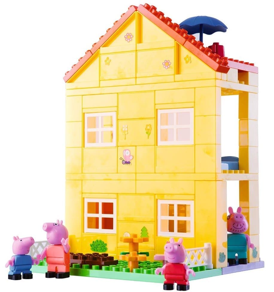 Конструктор любимый дом Peppa Pig, 107 дет. купить в интернет-магазине ДЕТКИ