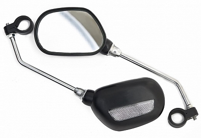 VINCA SPORT JY102 Комплект зеркал с креплением на руль 110 мм х 70 мм от магазина ДЕТКИ