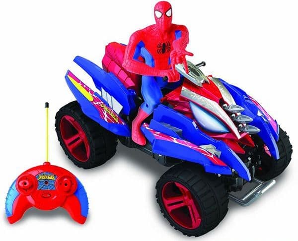 Включи для мальчиков 7 лет. Квадроцикл 1toy Spider-man. Радиоуправляемый квадроцикл на батарейках, Spider-man. Мотоцикл на радиоуправлении Silverlit Spiderman 85192. Игрушки для мальчиков 5 лет.