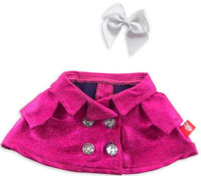 BUDI BASA OSidM-325 Комплект одежды для Зайки Ми 23 см Плащ сливовый блестящий от магазина ДЕТКИ