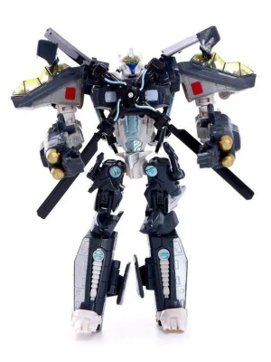 PLAY SMART 8111 Трансформер ВЕЛИКИЙ ПРАЙМБОТ вертолет 17 см от магазина ДЕТКИ