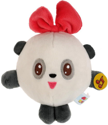 МУЛЬТИ-ПУЛЬТИ V62647-10-1 Игрушка мягкая МАЛЫШАРИКИ ПАНДОЧКА 10 см озвученная от магазина ДЕТКИ