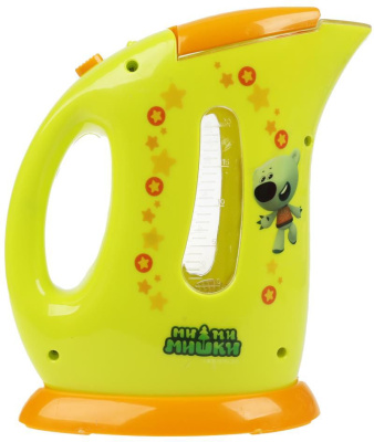 ИГРАЕМ ВМЕСТЕ B1700061-R3 Чайник МИМИМИШКИ со звуком и светом, можно заливать воду, крышка открывается от магазина ДЕТКИ