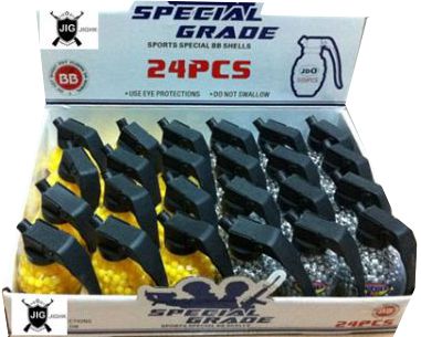 SHANTOU 1B00334 Пульки пластиковые JDO в гранате 500 шт. от магазина ДЕТКИ