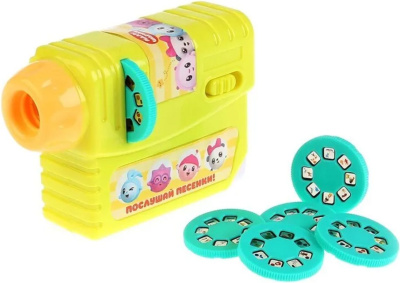 УМКА FDE005-R2 Игрушка развивающая ГОВОРЯЩИЙ ПРОЕКТОР МАЛЫШАРИКИ 48 проекций от магазина ДЕТКИ