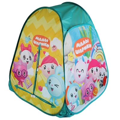 ИГРАЕМ ВМЕСТЕ GFA-MSH01-R Палатка детская игровая МАЛЫШАРИКИ 81 см x 90 см x 81 см от магазина ДЕТКИ