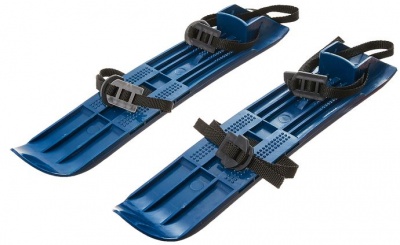 Мини-лыжи детские с ремешками 35 см (Цвет Стандарт)