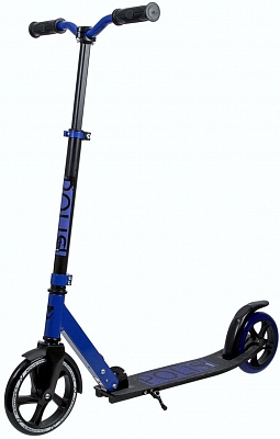 Самокат складной POLIS PRO 2020 колёса 200 мм/180 мм до 100 кг тормоз-крыло (Цвет: Синий)