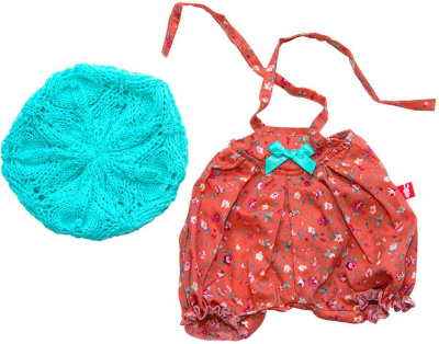 BUDI BASA OSidS-459 Комплект одежды для Зайки Ми 18 см Песочник и берет от магазина ДЕТКИ