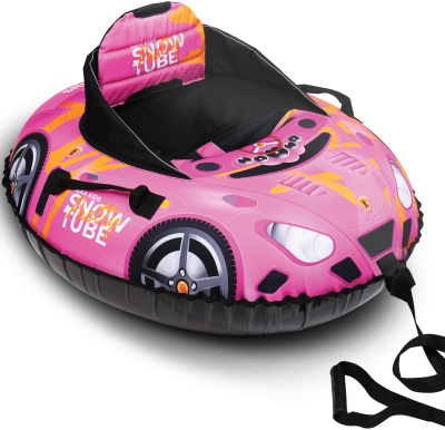 Тюбинг овальный МАШИНА (Артикул: ТБМ2/Р, Цвет: Машинка розовый)