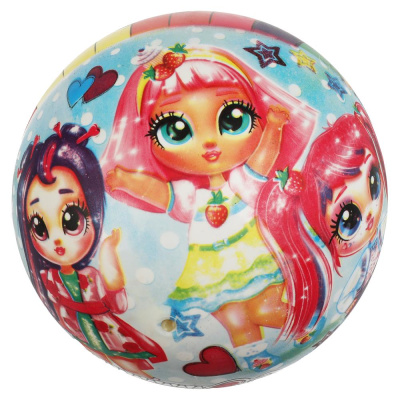 ИГРАЕМ ВМЕСТЕ FD-9(FLOL) Мяч ПВХ КУКЛЫ-МОДНИЦЫ 23 см от магазина ДЕТКИ