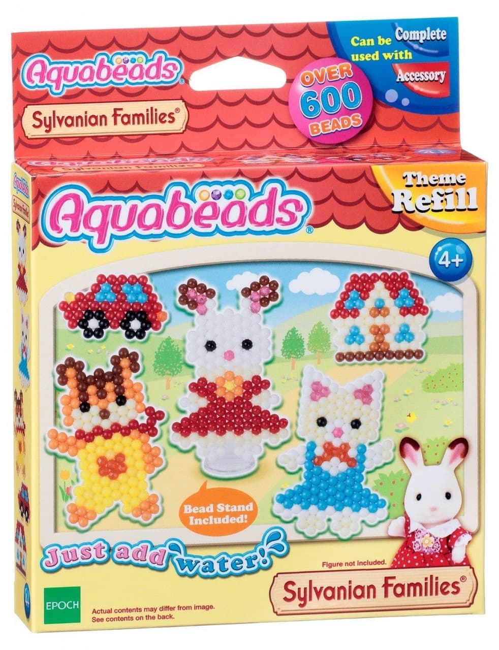 Набор ПЕРСОНАЖИ SYLVANIAN FAMILIES серия AQUABEADS 600 бусин в коробке  купить в интернет-магазине ДЕТКИ