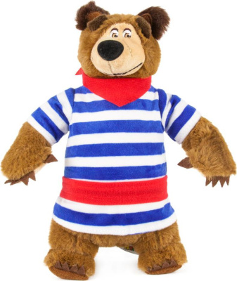 МУЛЬТИ-ПУЛЬТИ M9870-26SNS Игрушка мягкая МАША И МЕДВЕДЬ МЕДВЕДЬ-МОРЯК 26 см от магазина ДЕТКИ