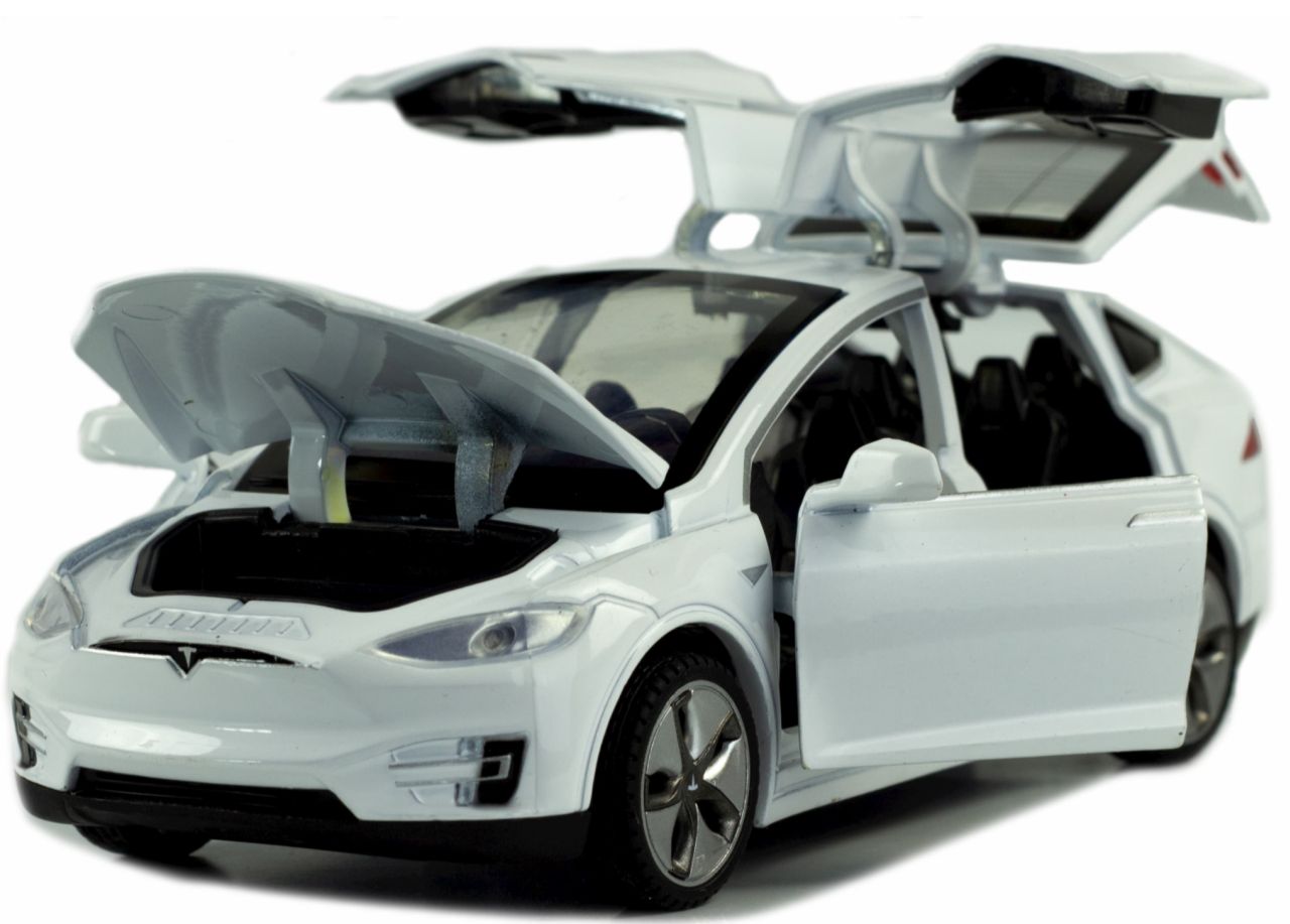 Tesla model x задние двери