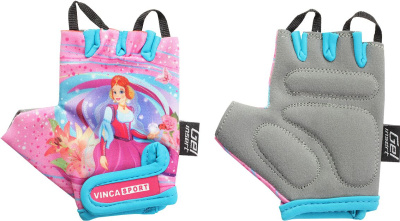 VINCA SPORT VG952(3XS) Перчатки детские PRINCESS KATE гелевые вставки Размер 3XXXXS Цвет Розовый от магазина ДЕТКИ