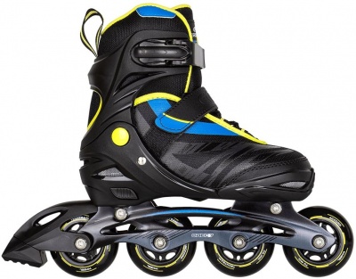 Коньки роликовые раздвижные ACCORD 2021 (Артикул: 087488, Цвет: Синий, Размер: S (30-33))