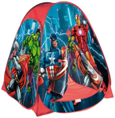ИГРАЕМ ВМЕСТЕ GFA-NMRV01-R Палатка детская игровая СУПЕРГЕРОИ 81 см x 90 см x 81 см от магазина ДЕТКИ