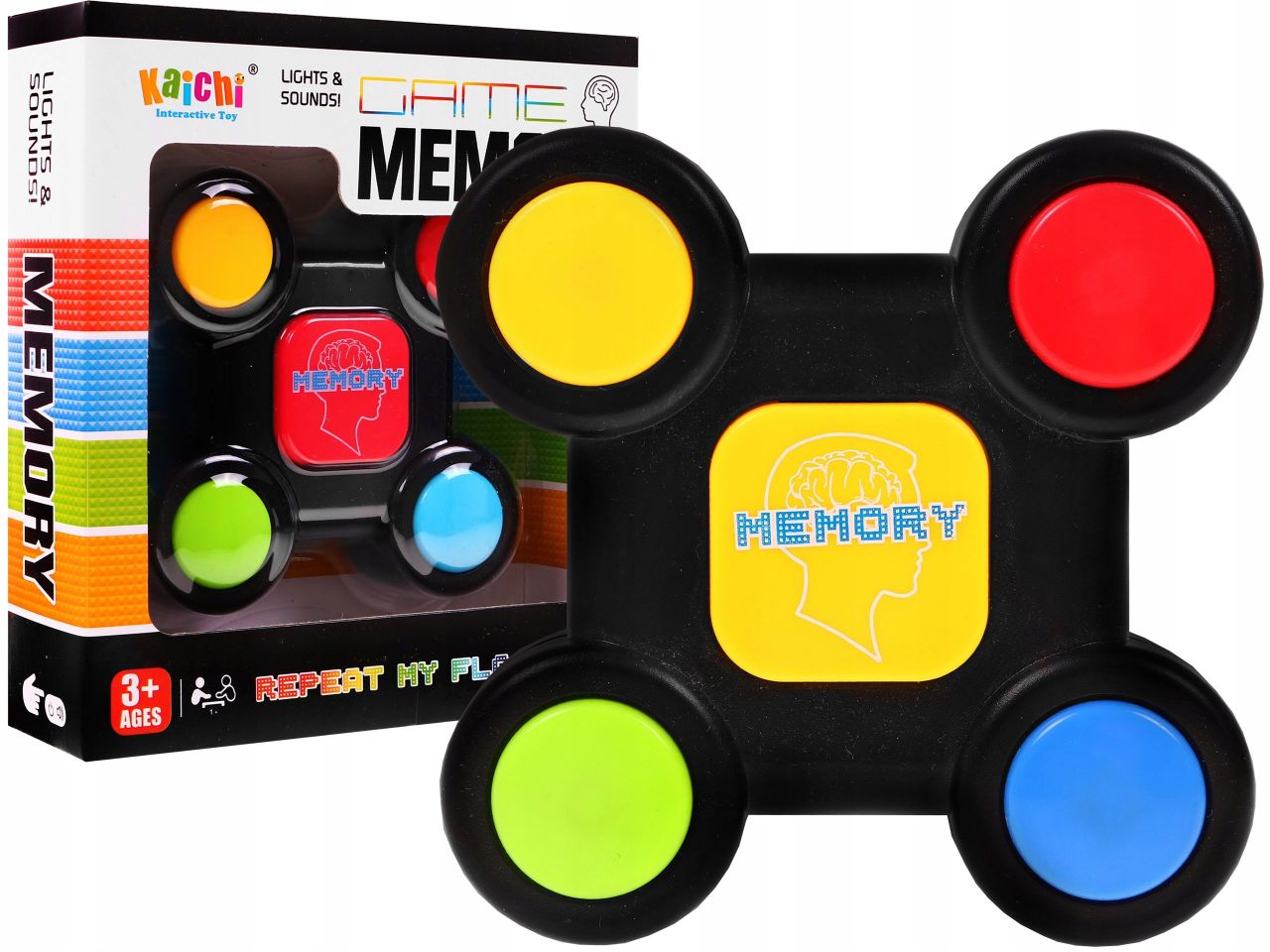 Игра настольная MEMORY GAME со звуком и светом купить в интернет-магазине  ДЕТКИ