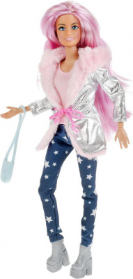 СОФИЯ И АЛЕКС 66666-21-S-BB Кукла-модница СОФИЯ 29 см в зимней одежде с аксессуарами от магазина ДЕТКИ