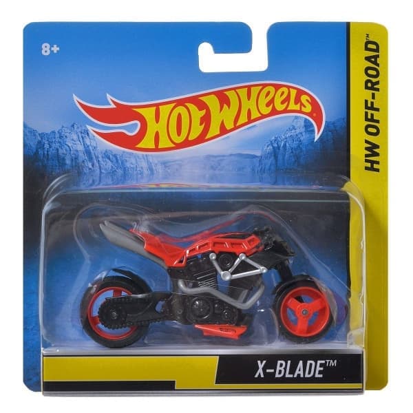 Мотоцикл X-BLADE RED серия HW OFF-ROAD на блистере HOT WHEELS X4221 (X7723)...