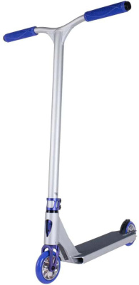 Самокат трюковой DROP 2.0 2023 колёса 110 мм ABEC 9 до 100 кг тормоз-крыло (Артикул: 848225, Цвет: Серый/Фиолетовый)