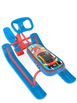 Снегокат ТИМКА СПОРТ 1+ до 100 кг (Артикул: ТС1+/SC, Цвет: Sportcar)