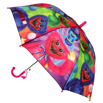 ИГРАЕМ ВМЕСТЕ UM45-HGVG Зонт детский ХАГИ ВАГИ 45 см свисток от магазина ДЕТКИ