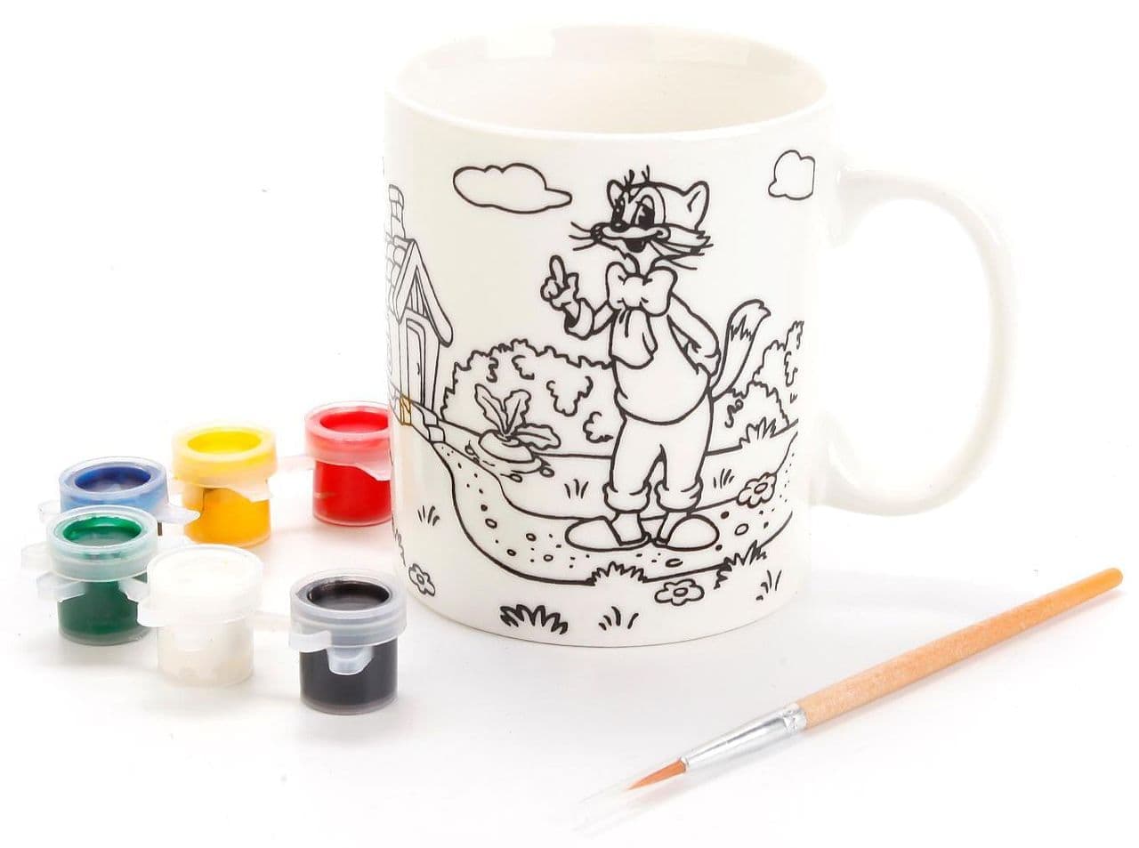 набор для творчества роспись кружки