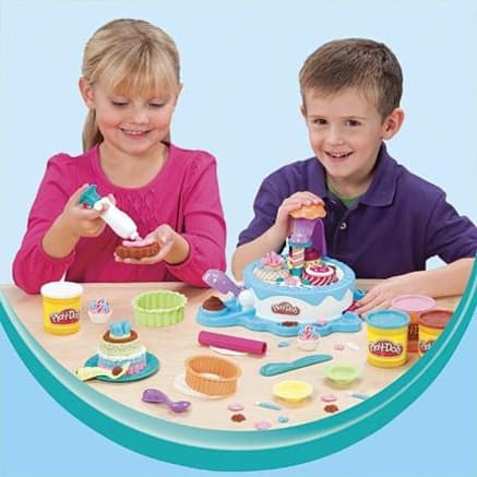 Праздничный торт play doh наборы для