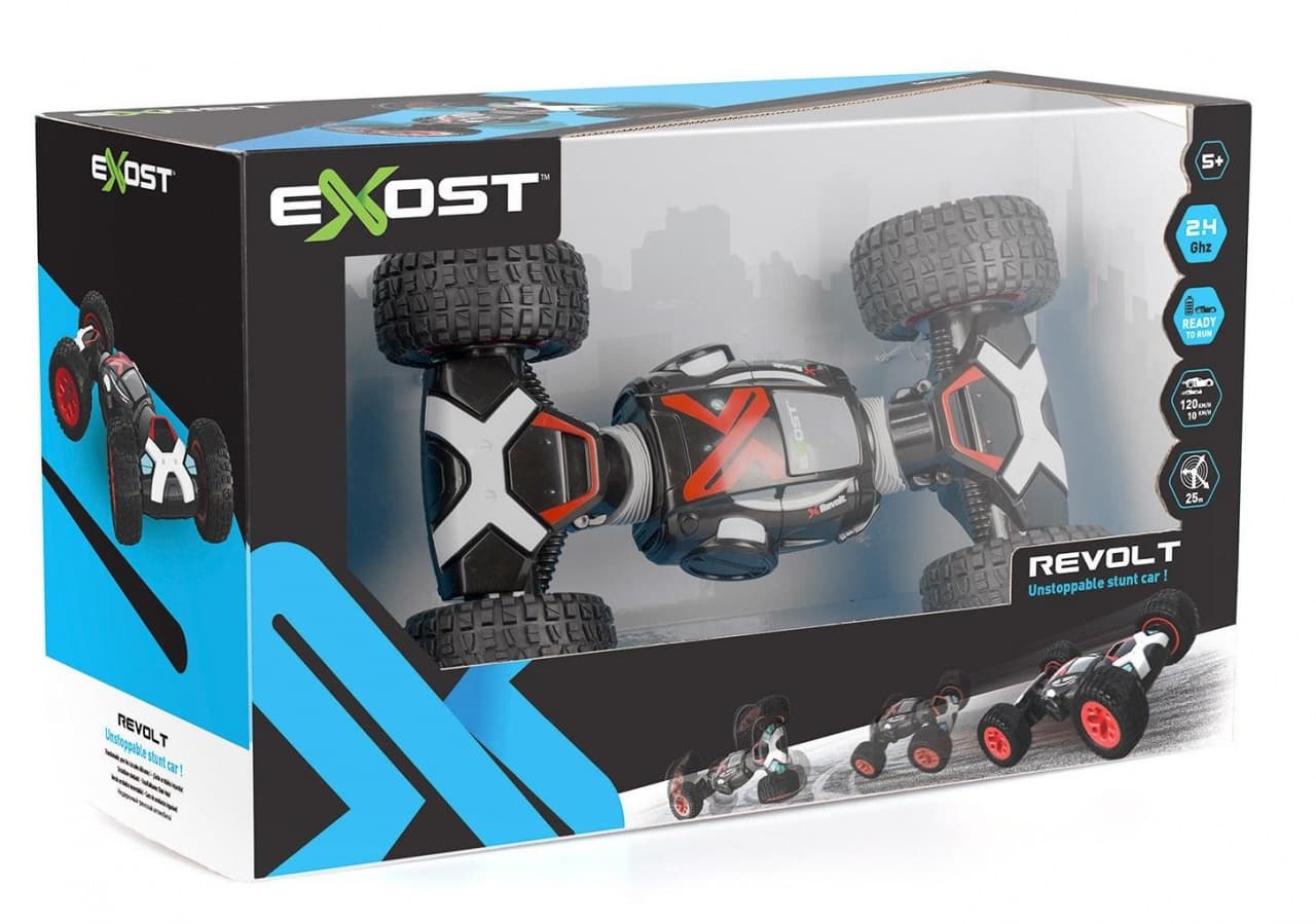 Автомобиль радиоуправляемый EXOST REVOLT 1:18 Цвет Чёрный в коробке купить  в интернет-магазине ДЕТКИ