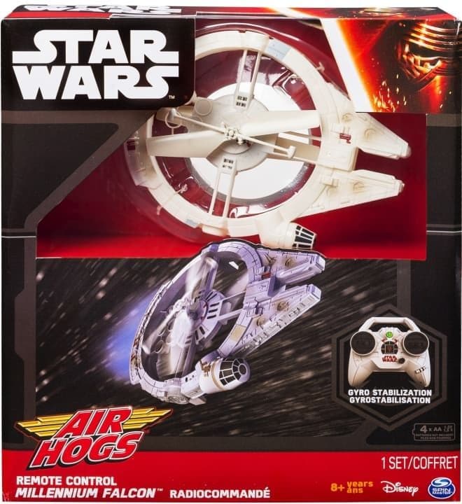 Air hogs star wars 2025 millennium falcon