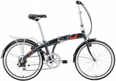 Велосипед складной SUBWAY 24" (Артикул: SUBWAY_24_DGR, Цвет: Тёмно-серый)