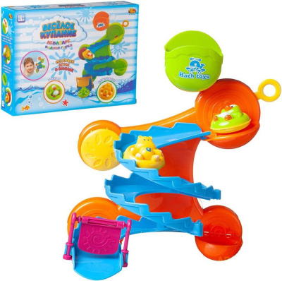 AB TOYS PT-00540/оранжевая Набор для ванной ГОРКА-СЕРПАНТИН серия ВЕСЁЛОЕ КУПАНИЕ Цвет Оранжевый от магазина ДЕТКИ