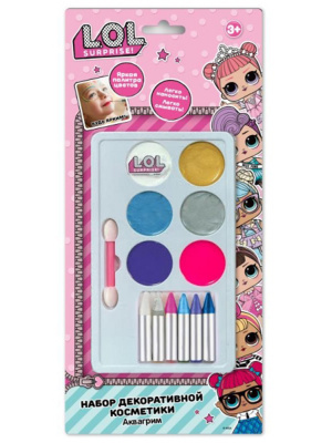 MULTI ART AFPMIX-113928 Набор декоративной косметики АКВАГРИМ серия L.O.L. SURPRISE от магазина ДЕТКИ