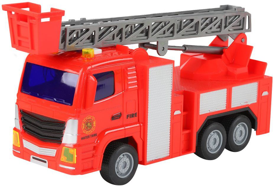 Игрушки свет звук. Машинка пожарная инерционная 06-22f. Пожарная машинка, инерционная.