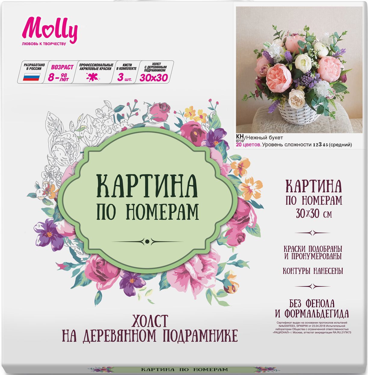 Molly картины по номерам