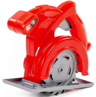 ПОЛЕСЬЕ 92113 Циркулярная пила игрушечная Цвет Красный от магазина ДЕТКИ