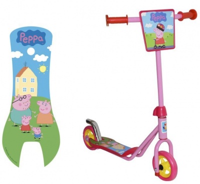 Самокат складной колёса 90 мм до 40 кг тормоз-крыло (Цвет: В ассортименте)