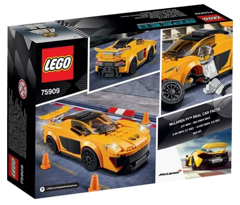 Lego 75909 speed champions mclaren p1 on sale