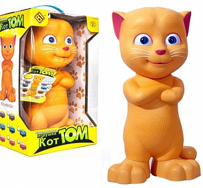 Интерактивная игрушка распознаёт голос. ком., поёт песенки в коробке ...