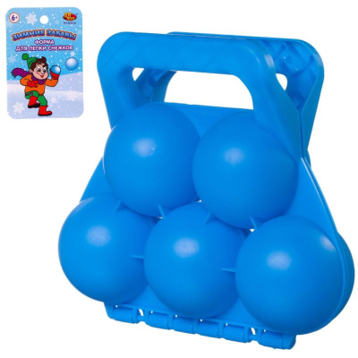 AB TOYS PT-01647 Снежколеп из 5-и снежков (диаметр снежка 6 см) серия ЗИМНИЕ ЗАБАВЫ от магазина ДЕТКИ