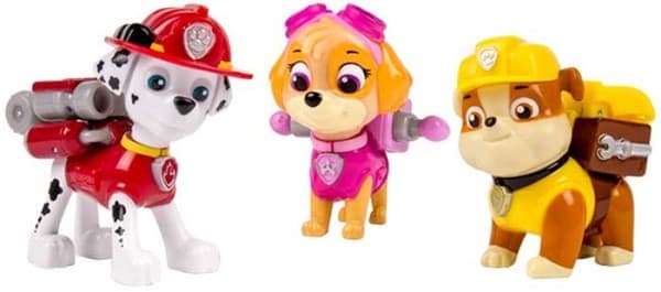 Paw patrol hot sale action pack pups