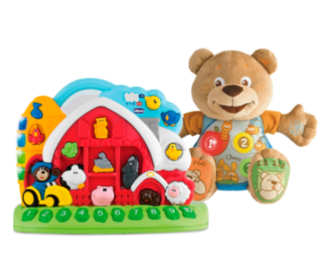 Игрушки для малышей Chicco со скидками до 50%