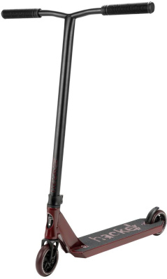 Самокат трюковой HACKER 2021 колёса 110 мм ABEC 9 до 100 кг тормоз-крыло (Артикул: 216089, Цвет: Красный)