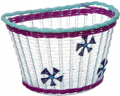 STG Х90003 Корзинка детская HL-BS01-17 на руль Цвет Голубой от магазина ДЕТКИ