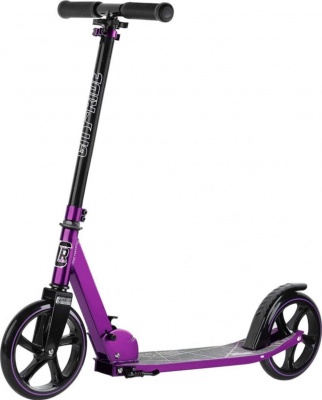 Самокат складной CITY-RIDE колёса 200 мм 100 кг тормоз-крыло (Артикул: CR-S2-01VL, Цвет: Фиолетовый)